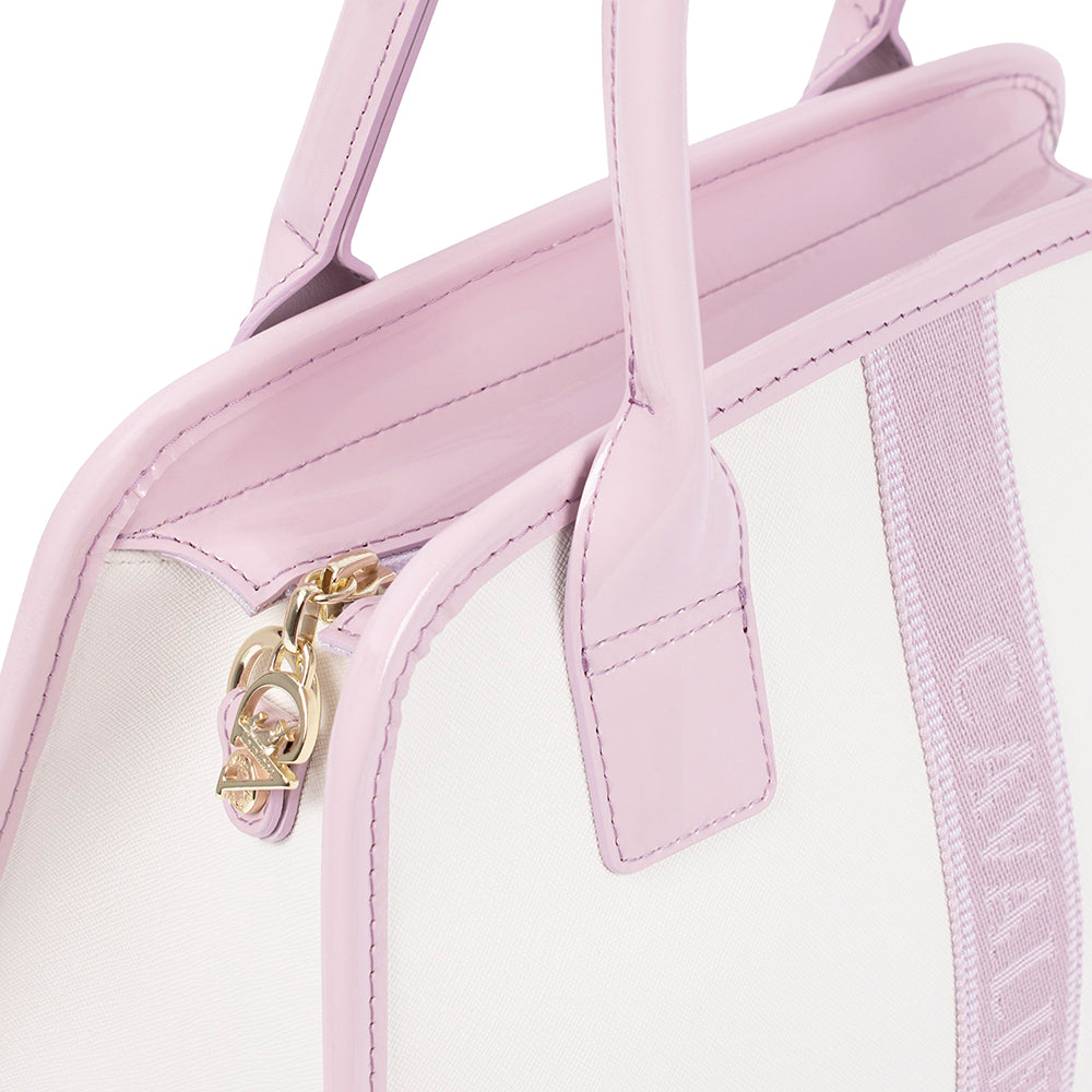 Mala de Mão Mulher Pele Lilás