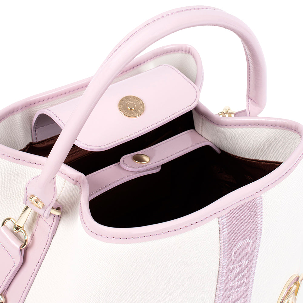 Mala de Mão Mulher Pele Lilás