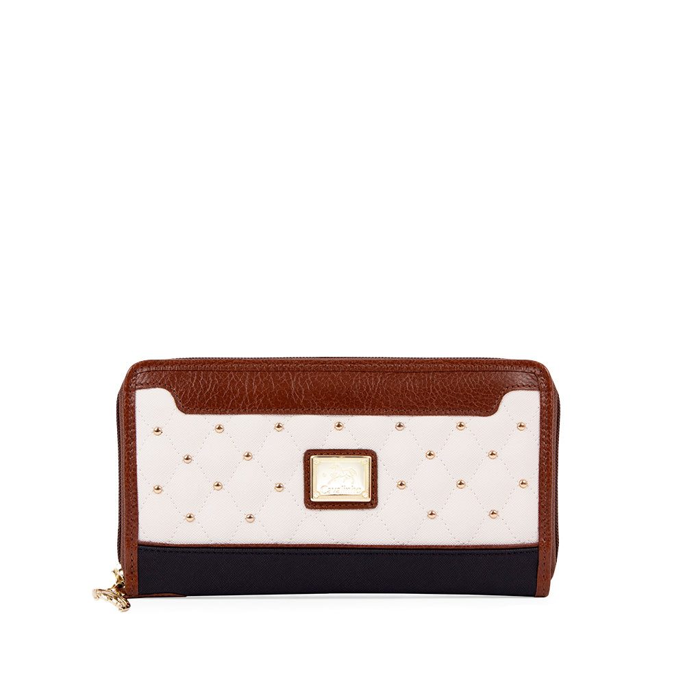 Carteira Mulher Pele Camel