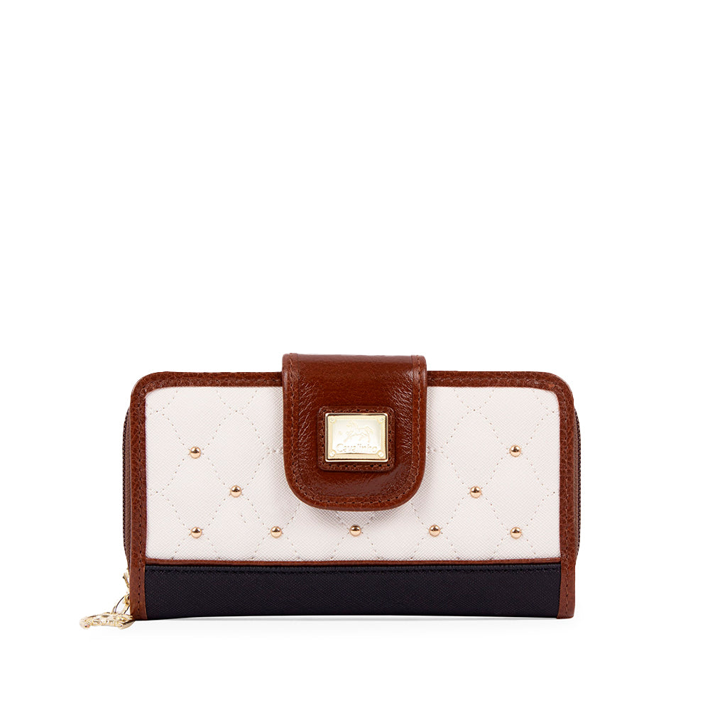 Carteira Mulher Pele Camel