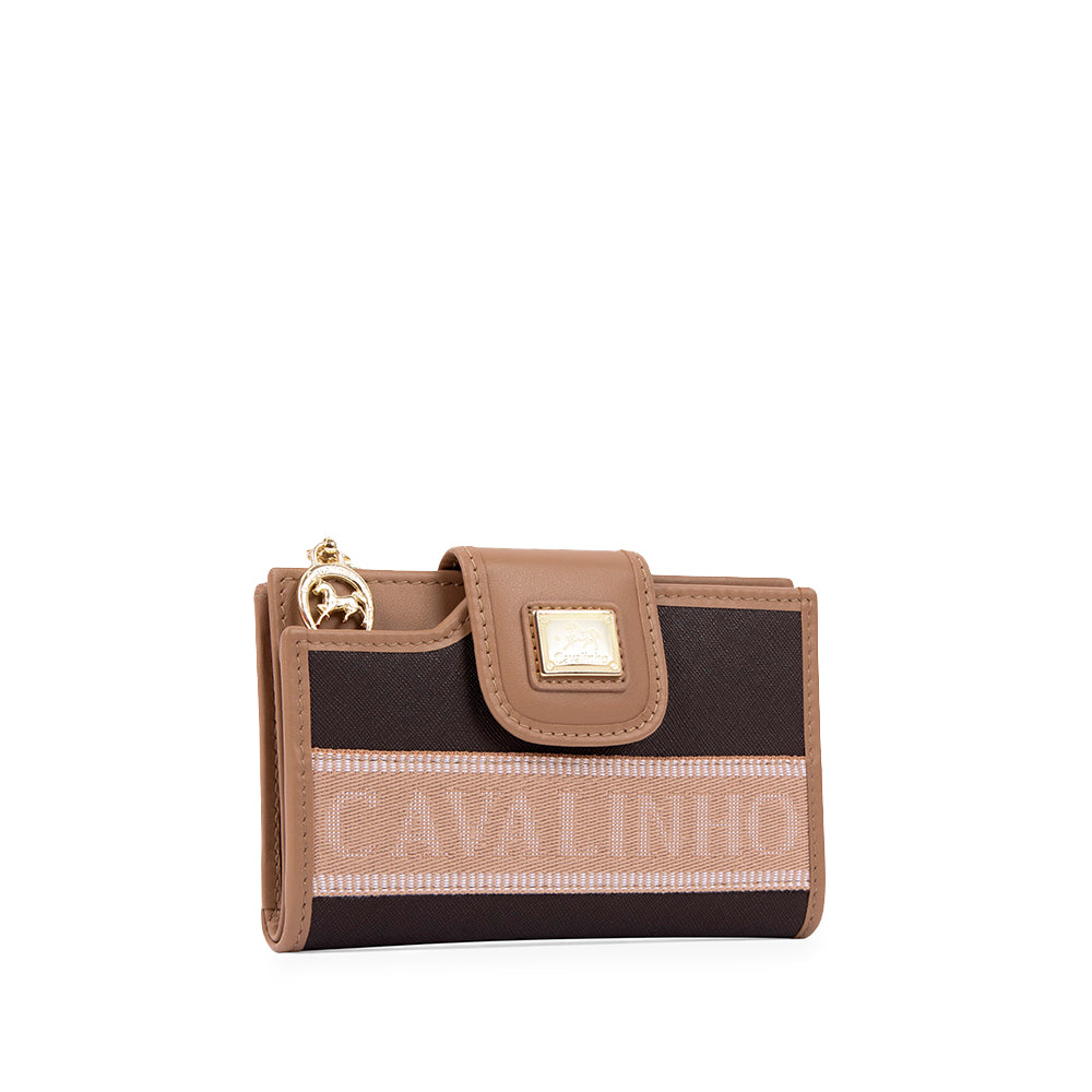 Carteira Mulher Pele Castanho