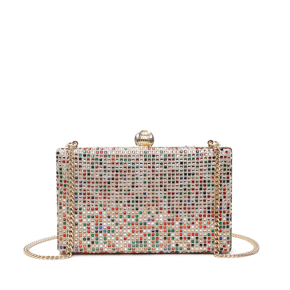 Mala Clutch Mulher Multicolor