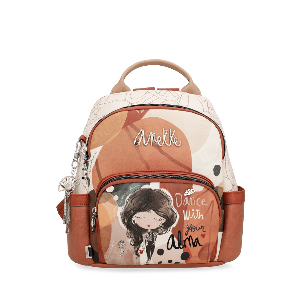 Mala Mochila Mulher Pele Sintética