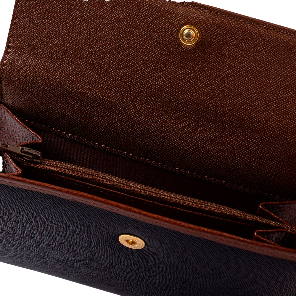 Carteira Mulher Pele Camel