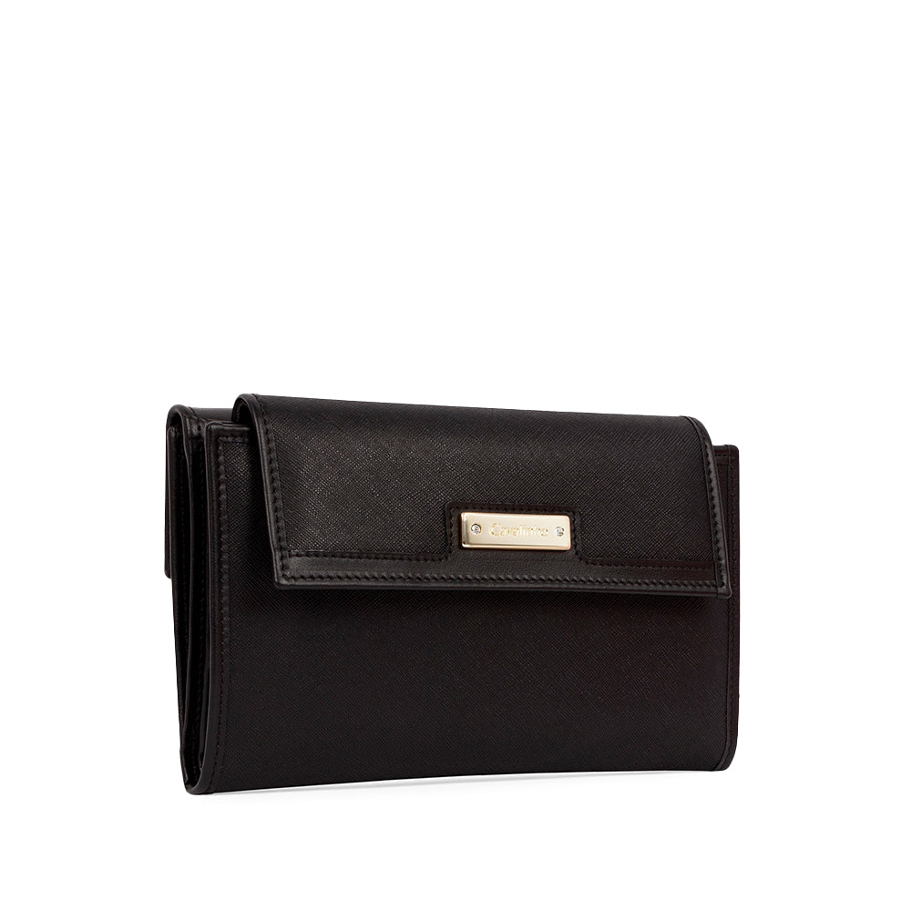 Carteira Mulher Pele Preto