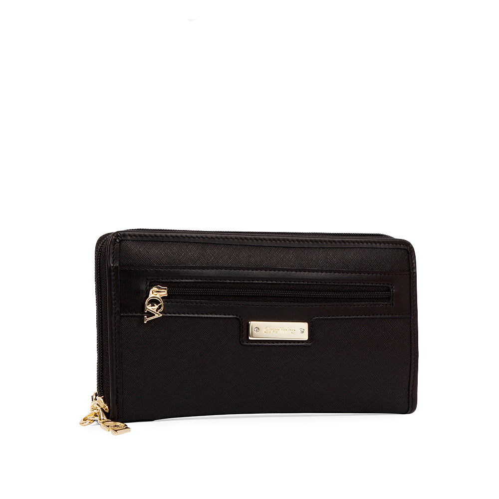 Carteira Mulher Pele Preto