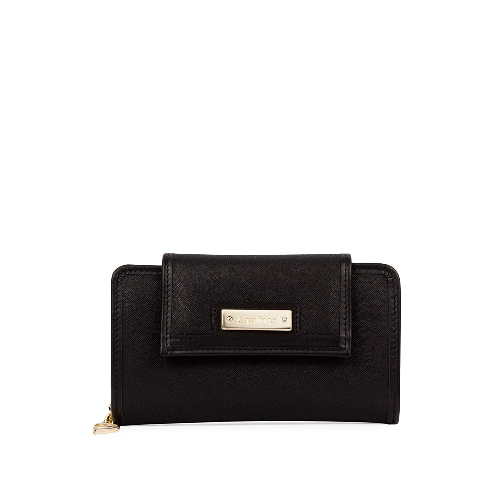 Carteira Mulher Pele Preto