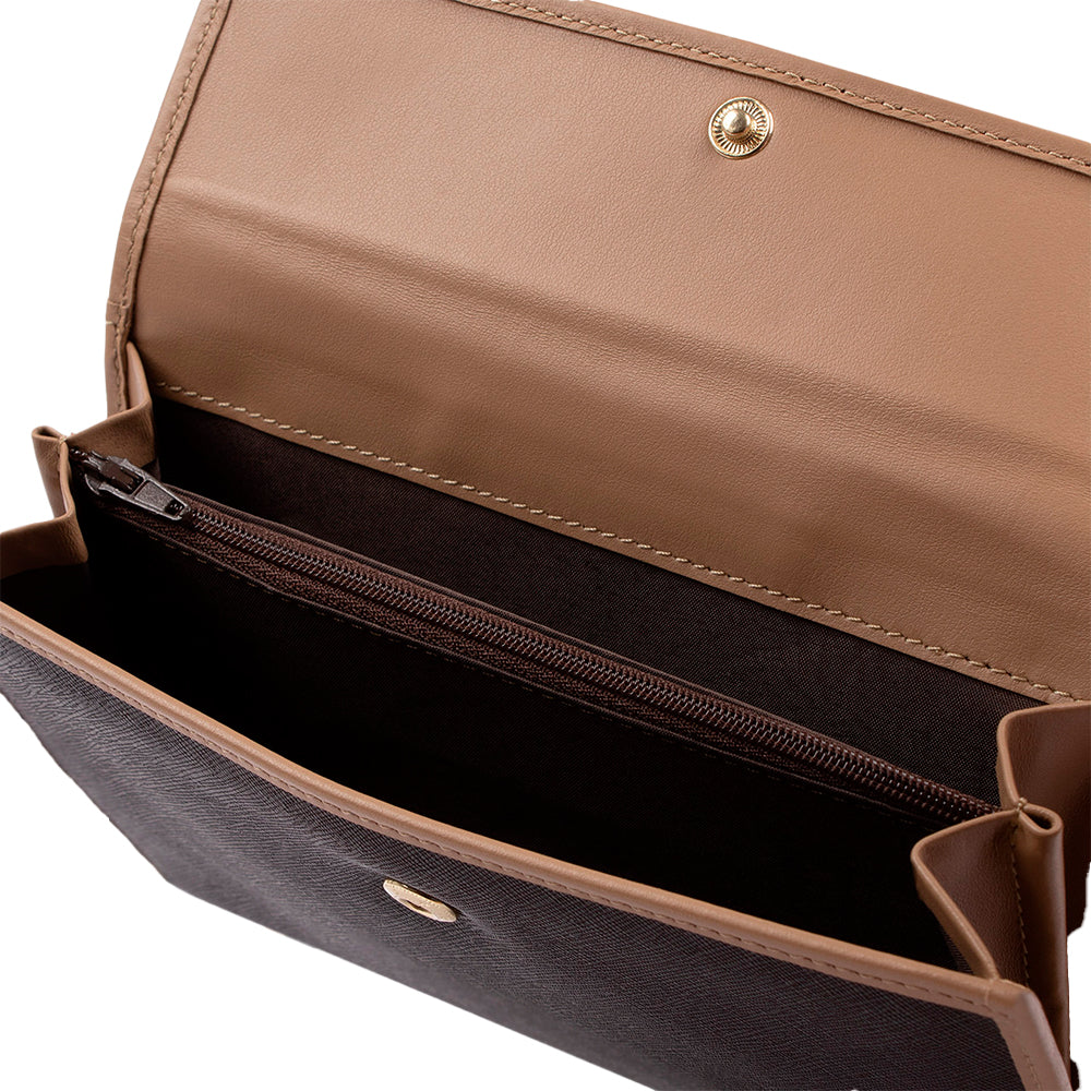 Carteira Mulher Pele Castanho