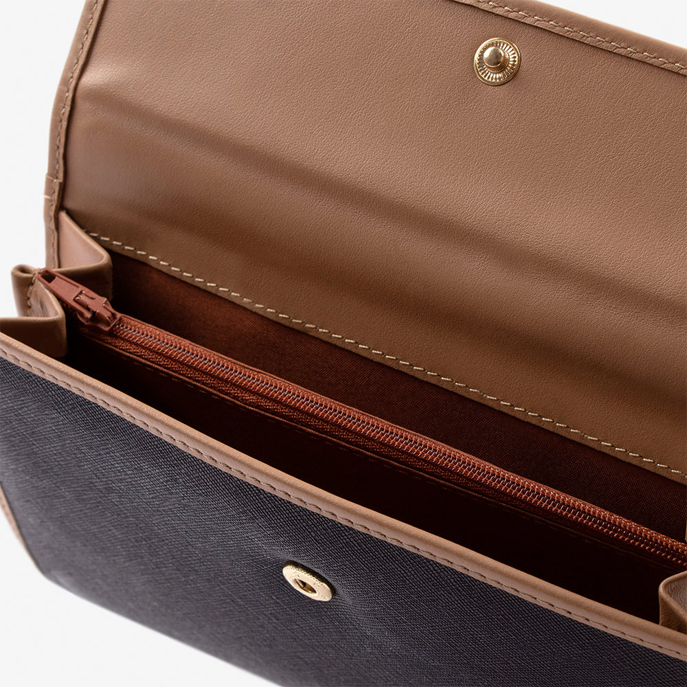 Carteira Mulher Pele  Azul