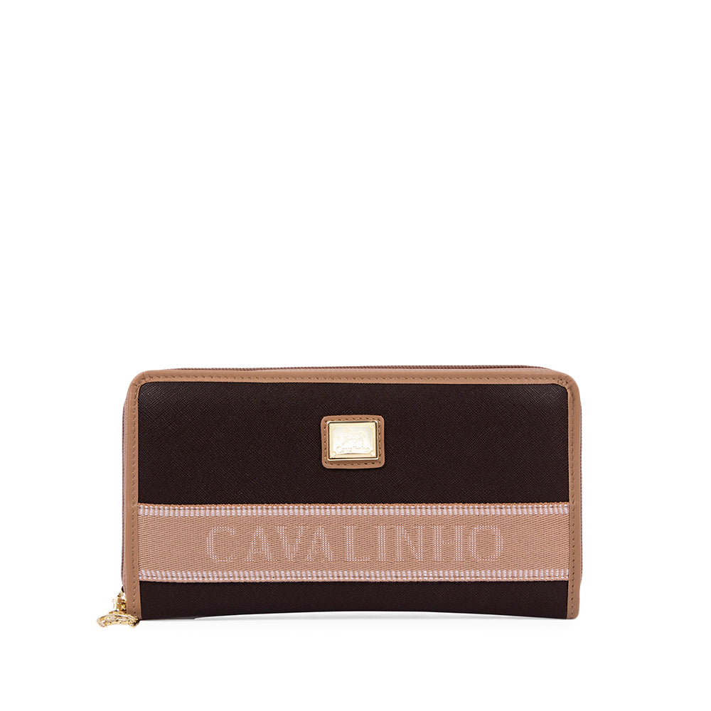 Carteira Mulher Pele Castanho