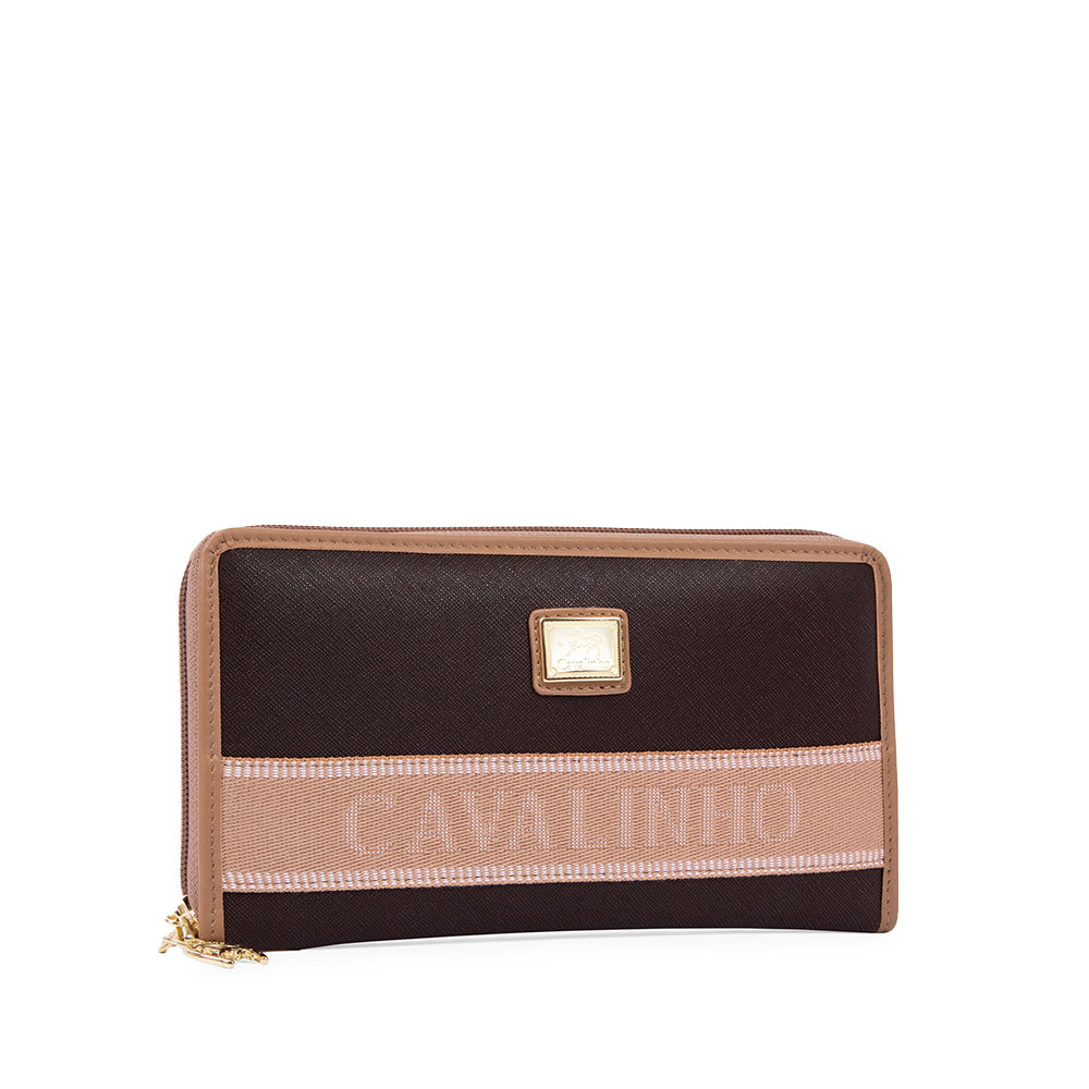 Carteira Mulher Pele Castanho