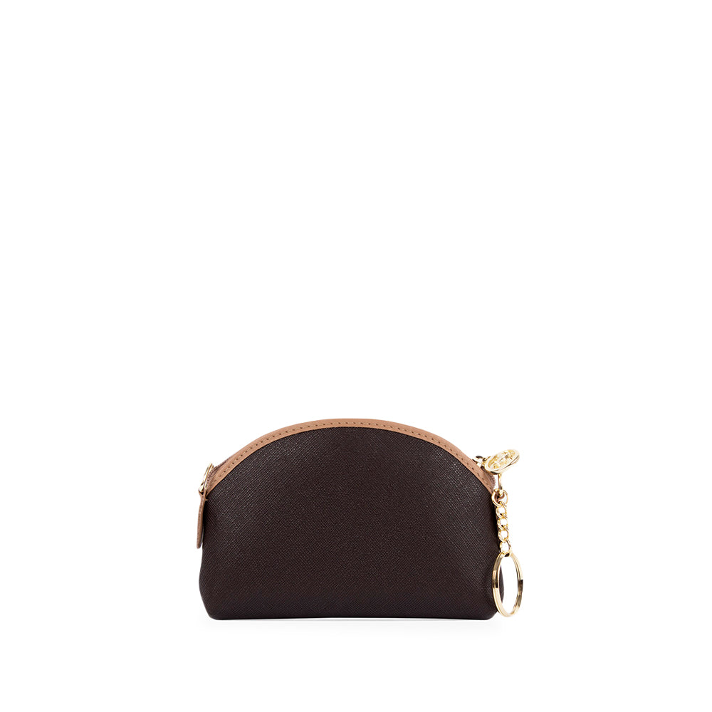 Porta Moedas Mulher Pele  Castanho