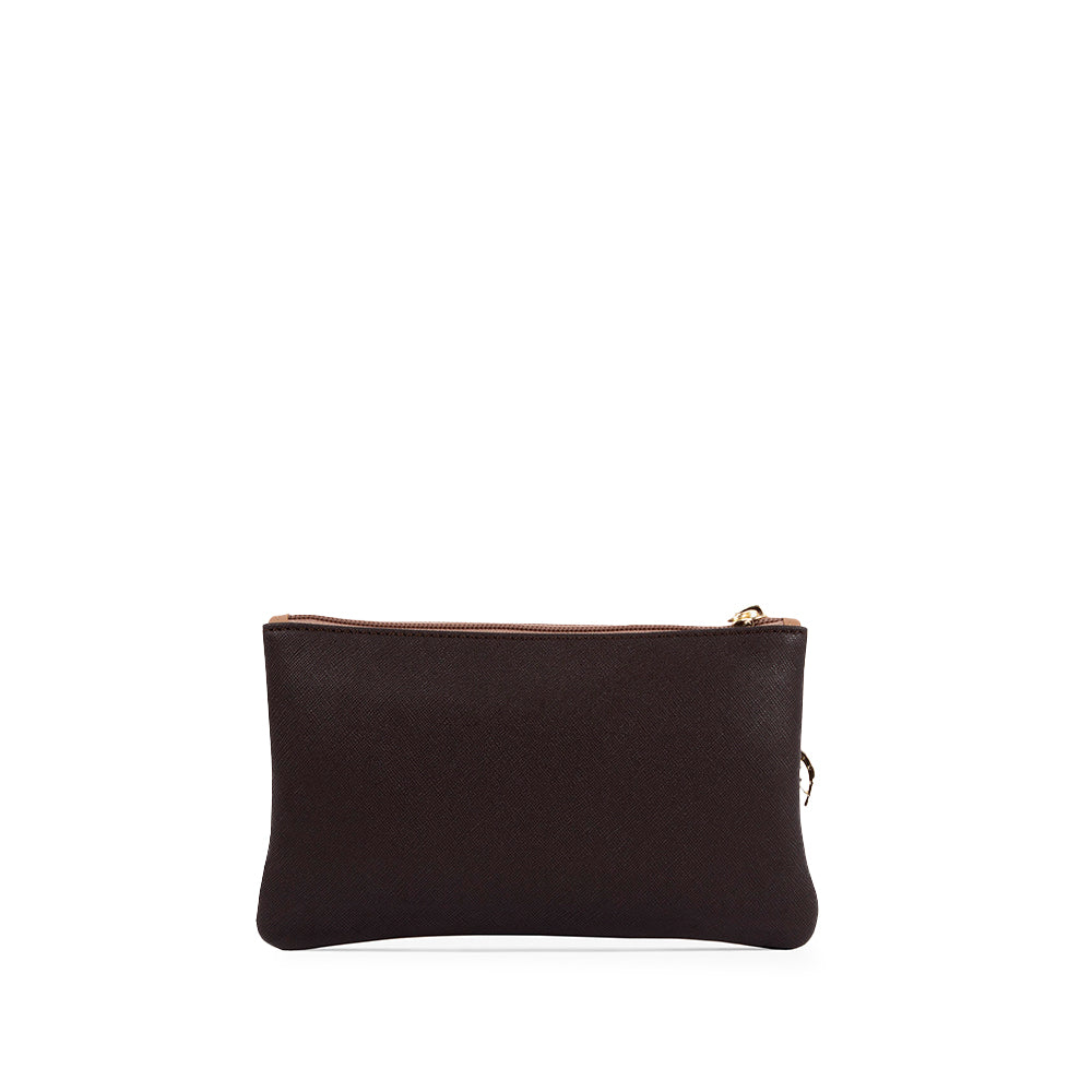 Porta Moedas Mulher Pele  Castanho