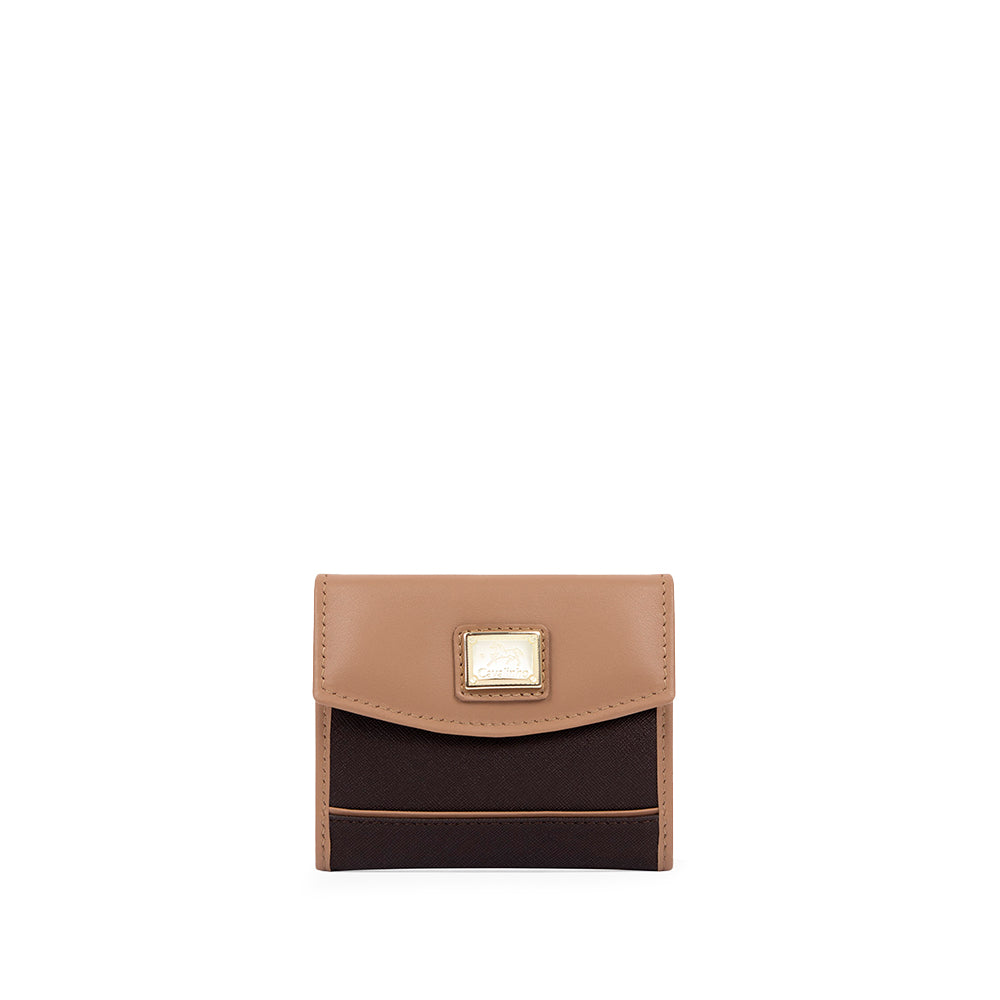 Carteira Mulher Pele  Castanho