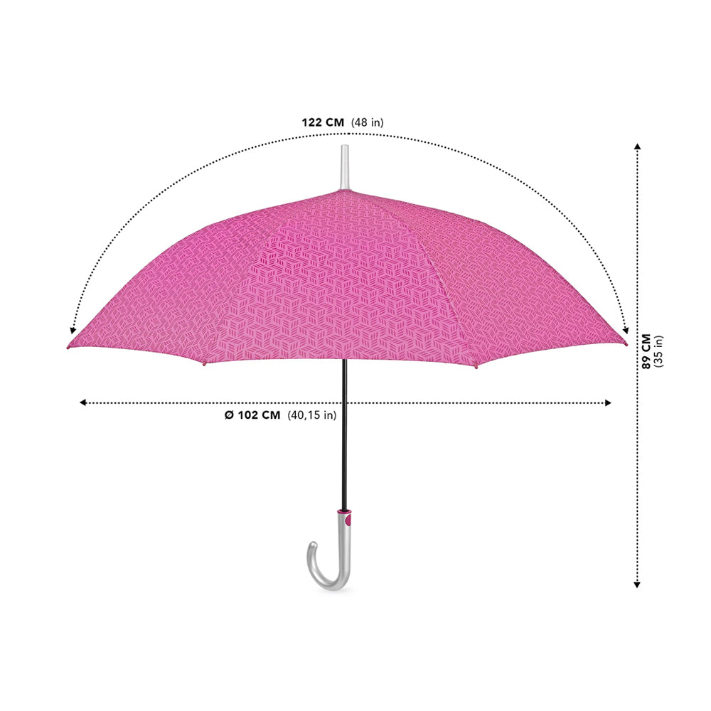 Guarda-chuva de Mão Mulher Rosa