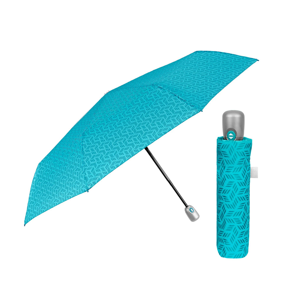 Guarda-chuva Portátil Mulher Azul